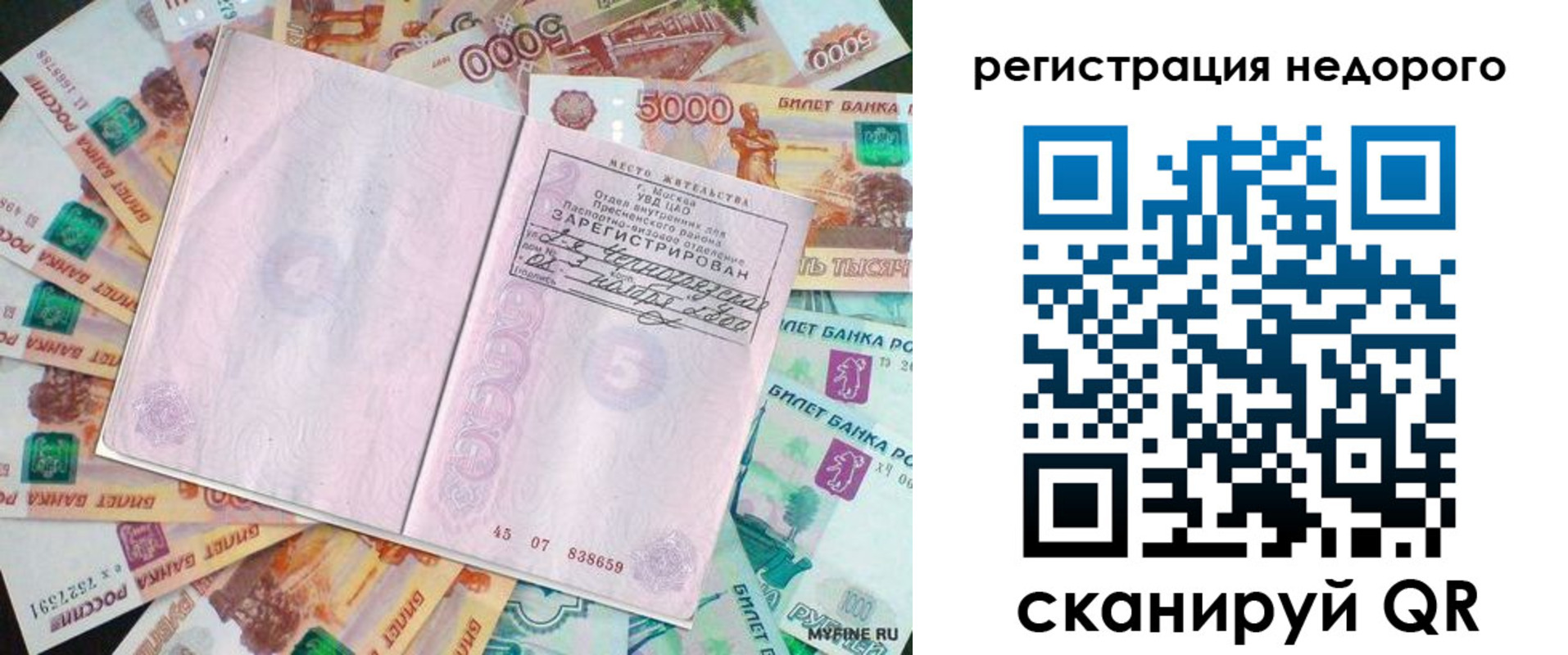 прописка в квартире в Снежногорске